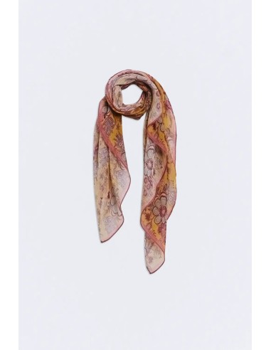 FULAR FLOWERS LINO SS26