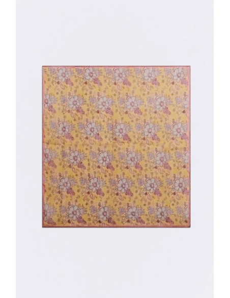 FULAR FLOWERS LINO SS26