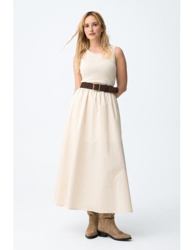 VESTIDO FIJI BEIGE SS26