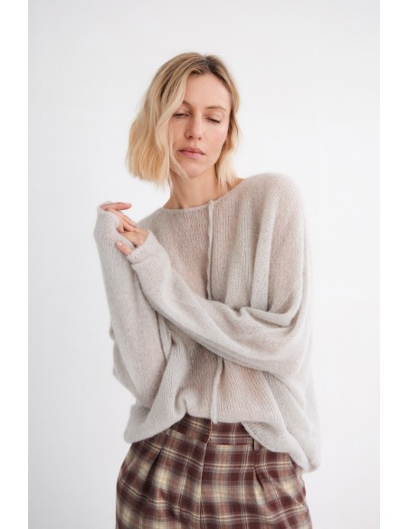 JERSEY OVERSIZE LUMEN BEIGE