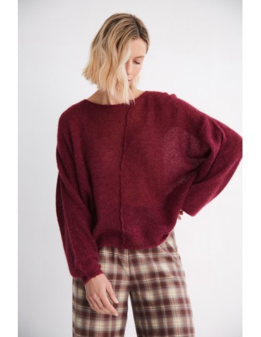 JERSEY OVERSIZE LUMEN GRANATE