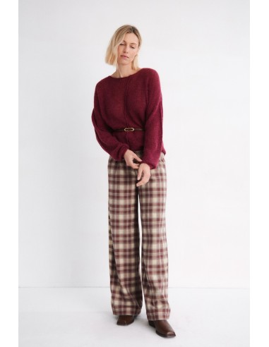 JERSEY OVERSIZE LUMEN GRANATE