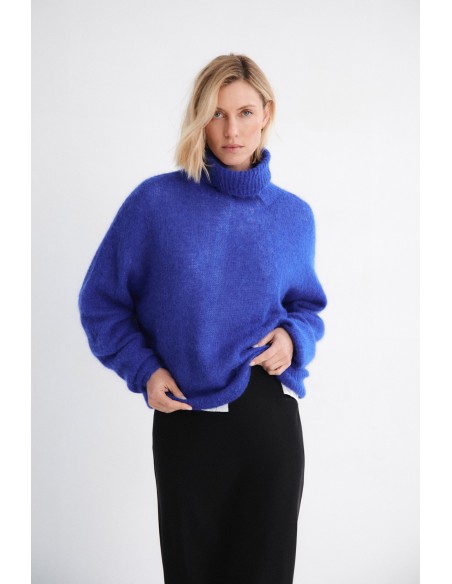 JERSEY CUELLO OVERSIZE LUMEN AZUL