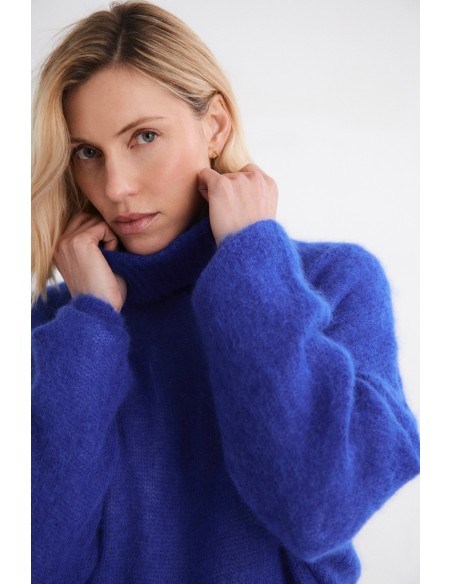 JERSEY CUELLO OVERSIZE LUMEN AZUL