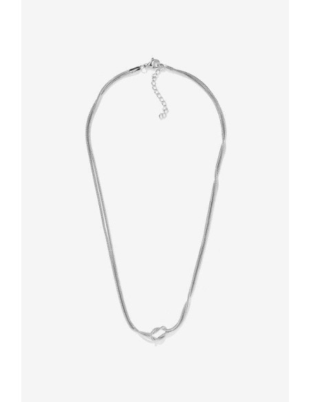 COLLAR PLATEADO PEACH
