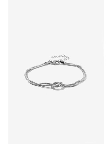 PULSERA PLATEADA PAPAYA