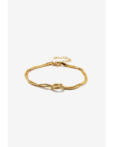 PULSERA DORADA PAPAYA