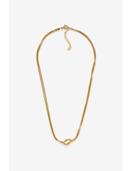 COLLAR DORADO PEACH