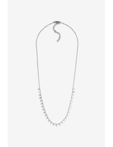 COLLAR PLATEADO LEAF