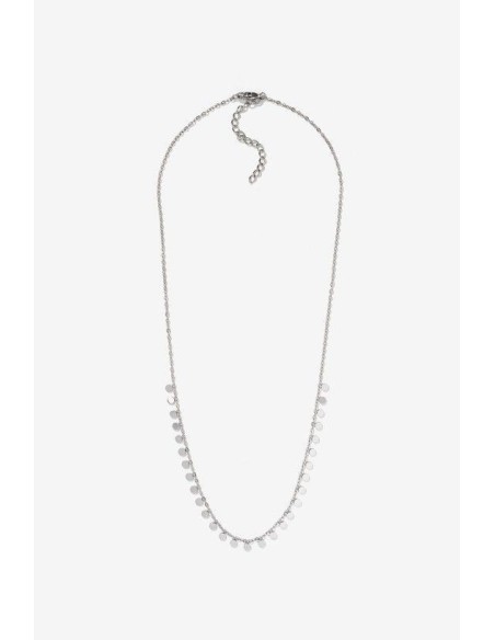 COLLAR PLATEADO LEAF