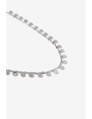 COLLAR PLATEADO LEAF