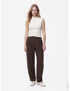 PANTALÓN PCBOSELLA MARRÓN