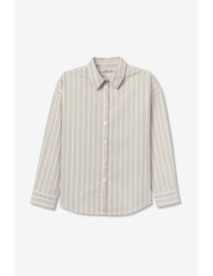 CAMISA RAYAS TANCY_1 BEIGE 2