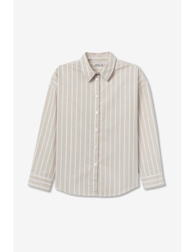 CAMISA RAYAS TANCY_1 BEIGE