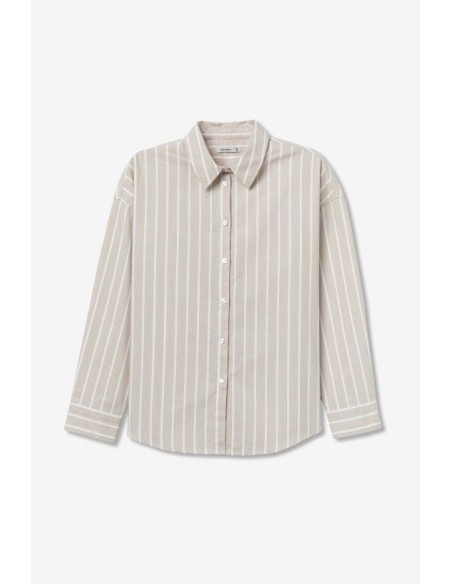 CAMISA RAYAS TANCY_1 BEIGE
