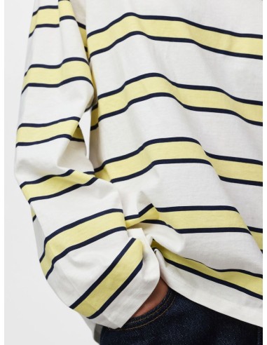 CAMISETA DE RAYAS MAMGA LARGA PCMILA