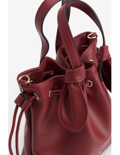 BOLSO BUCKET ROJO 5072