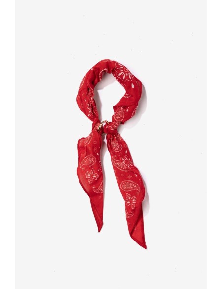 BANDANA ROJO RETRO 363