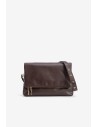 BOLSO MARRÓN TACHUELAS 5126