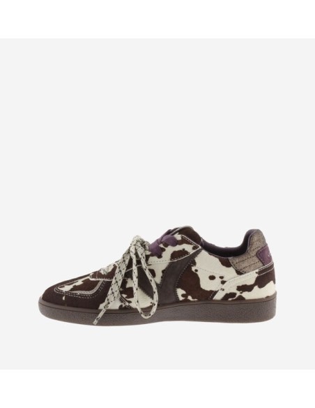 LONDRES POTRO ANIMAL PRINT MARRÓN