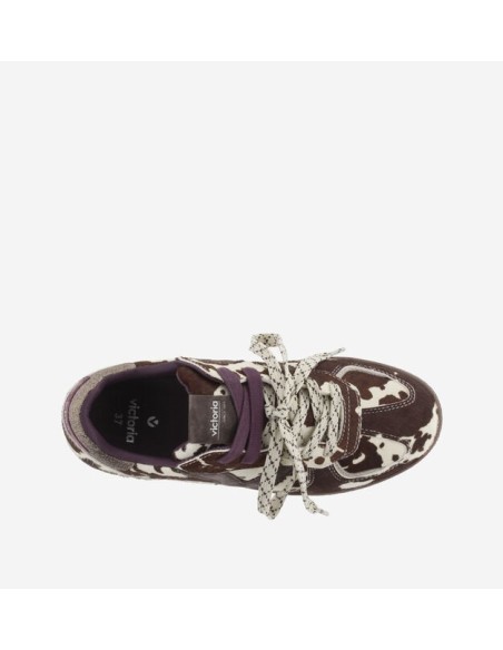 LONDRES POTRO ANIMAL PRINT MARRÓN
