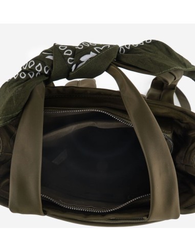 MOCHILA NYLON & BANDANA KAKI
