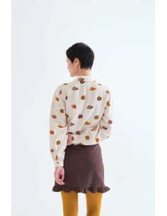 CAMISA CON ESTAMPADO DE CARACOLES 11016 2