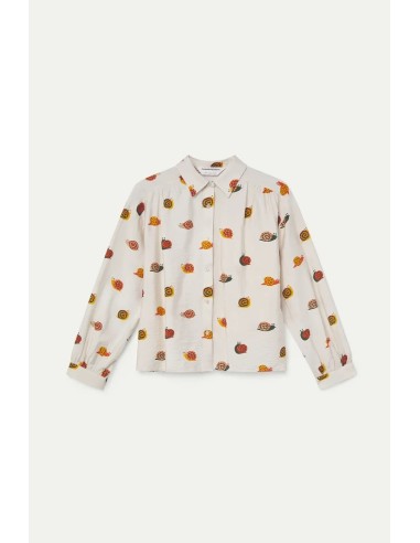 CAMISA CON ESTAMPADO DE CARACOLES 11016