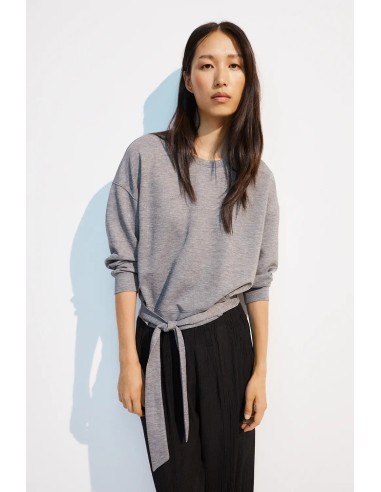 SUDADERA GRIS DELPHINE