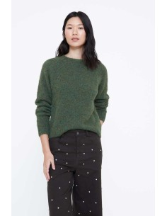 JERSEY MEZCLA LANA VERDE OSCURO 10806