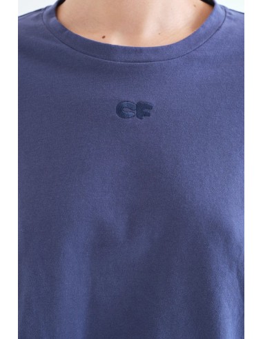 CAMISETA 100%ALGODON AZUL MARINO CF 11023