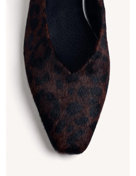 BAILARINA CON ESTAMPADO  LEOPARDO PIEL
