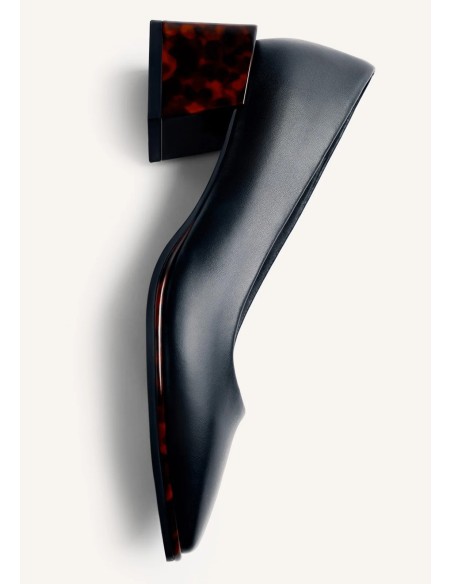 ZAPATO TACON PUNTA CUADRADA