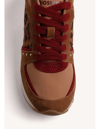 ZAPATILLA ESTAMPADO ANIMAL CUÑA