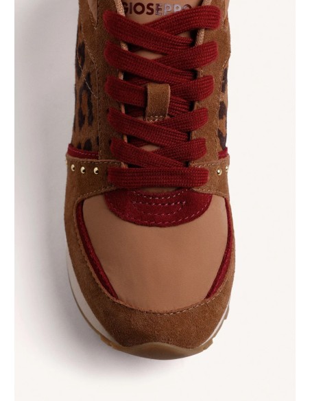 ZAPATILLA ESTAMPADO ANIMAL CUÑA