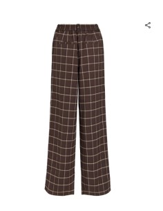 PANTALON WIDE CUADROS VISERENA 2