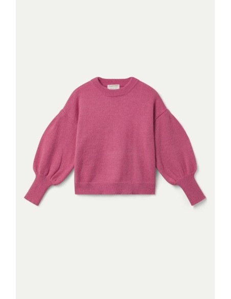JERSEY ROSA MANGA ABULLONADA 10248