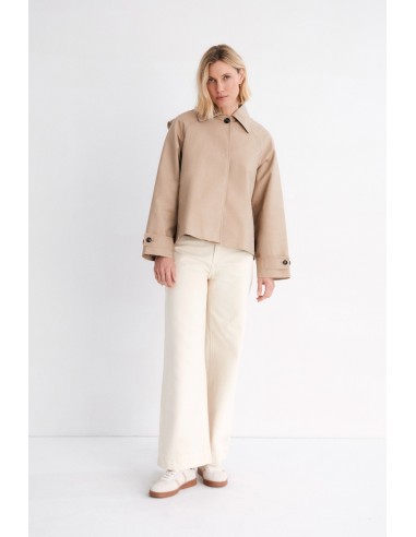 GABARDINA CORTA MUS BOMBON FREYA