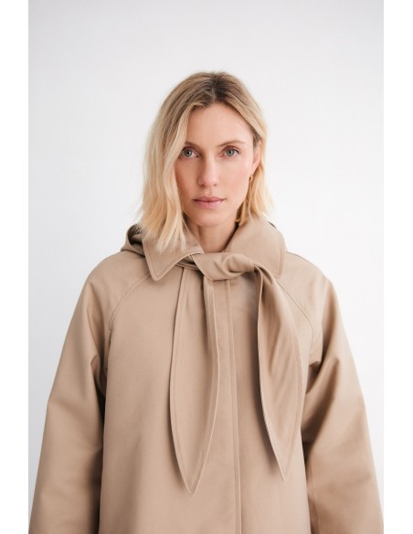 GABARDINA CORTA MUS BOMBON FREYA