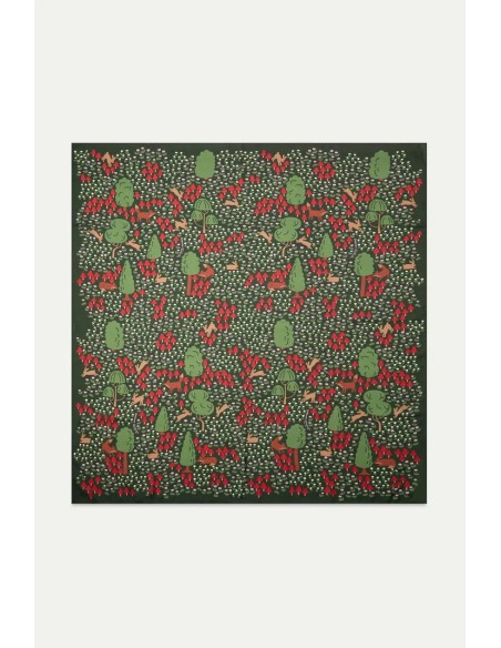 PAÑUELO CON ESTAMPADO VOLPE 11084