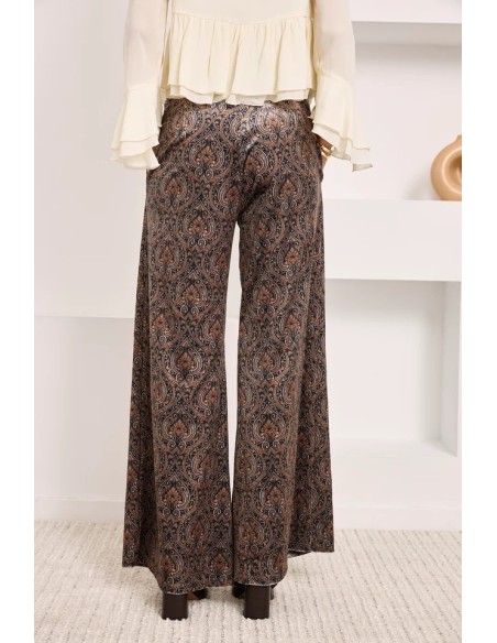 PANTALON TERCIOPELO PAISLEY ZARNITA