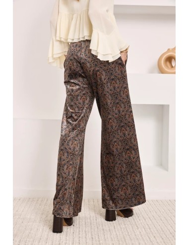 PANTALON TERCIOPELO PAISLEY ZARNITA