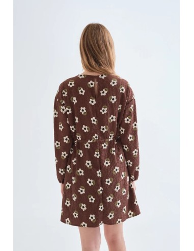 VESTIDO CORTO CON ESTAMPADO SANTINI 41016