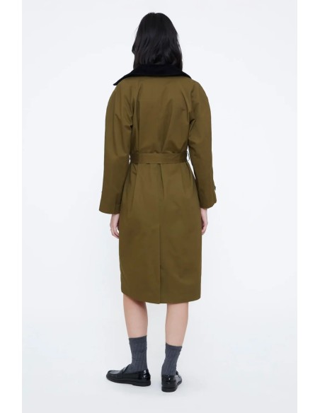 GABARDINA VERDE OLIVA 11285