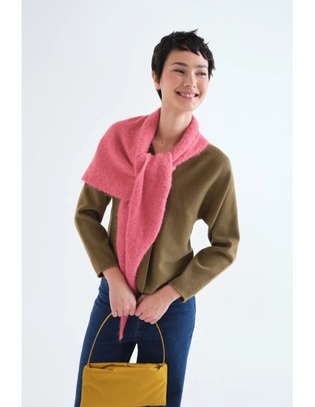 CARDIGAN VERDE OLIVA 10231