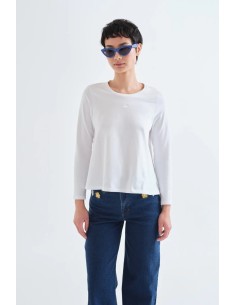 CAMISETA100% DE ALGODON BLANCO ''CF'' 11027