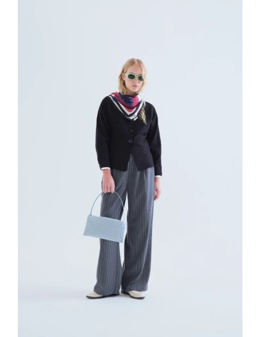 CARDIGAN NEGRO CON BOTONES GRANDES 10210