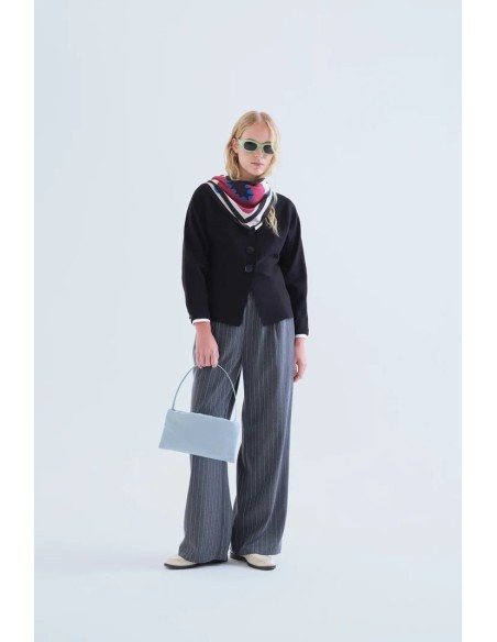 CARDIGAN NEGRO CON BOTONES GRANDES 10210