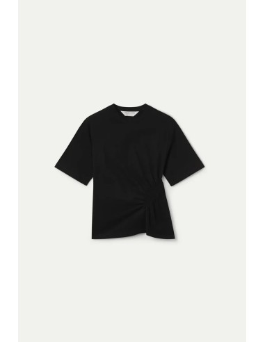 CAMISETA BASICA 100% ALGODON NEGRO 11009