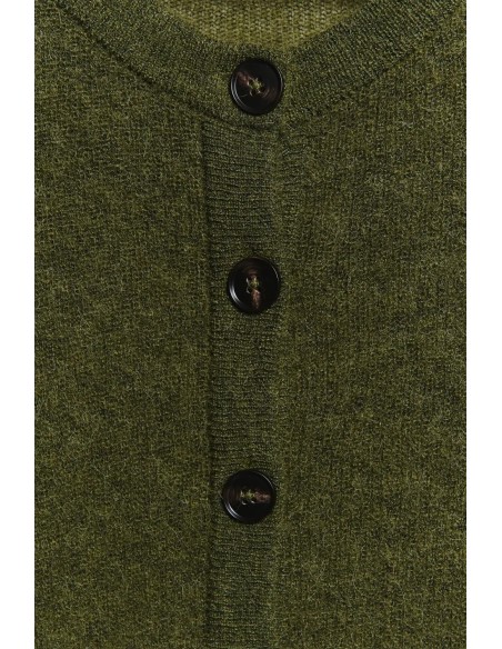 CARDIGAN DE MANGA CORTA LANA Y ALPACA SABRINA